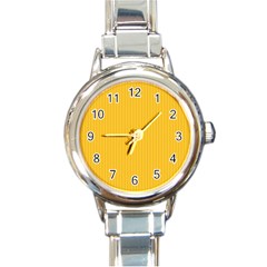 Aspen Gold - Round Italian Charm Watch