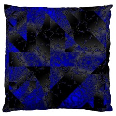 Broken Pavement  Large Flano Cushion Case (two Sides) by MRNStudios