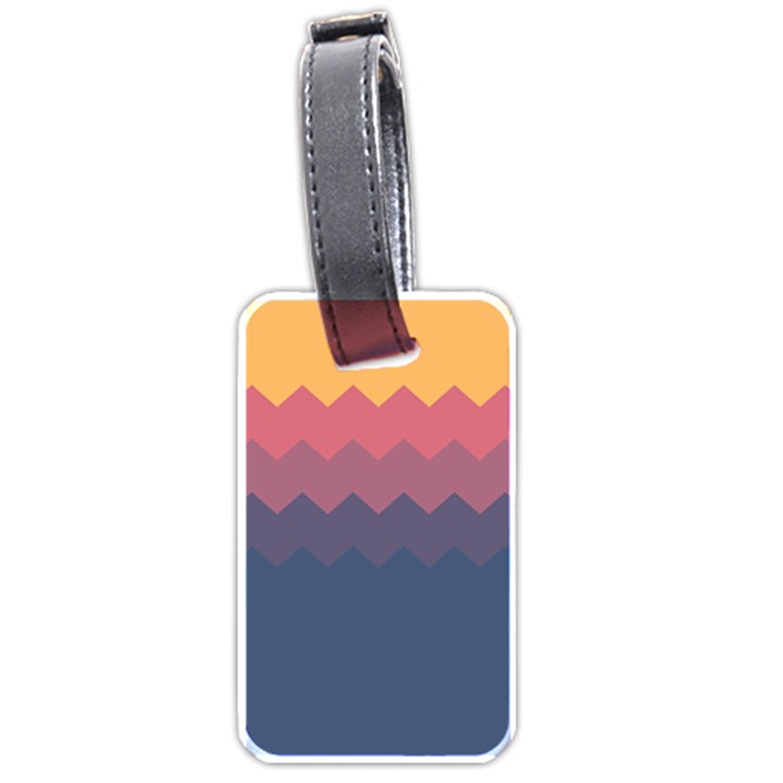 Fall palette Luggage Tag (one side)