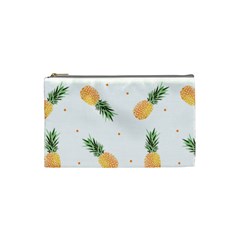 Pineapple Pattern Cosmetic Bag (small) by goljakoff