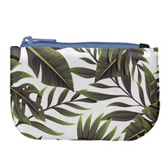 Tropical Leaves Large Coin Purse by goljakoff