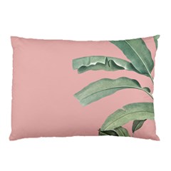 Palm Leaf On Pink Pillow Case by goljakoff