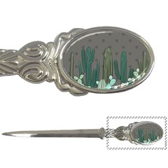 Cactus Plant Green Nature Cacti Letter Opener