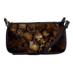 Skull Texture Vintage Shoulder Clutch Bag by Alisyart
