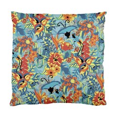 Butterfly And Flowers Standard Cushion Case (two Sides) by goljakoff