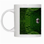 one Island in a safe environment of eternity green White Mugs