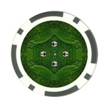 one Island in a safe environment of eternity green Poker Chip Card Guard (10 pack)