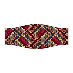 Geometric Knitting Stretchable Headband by goljakoff