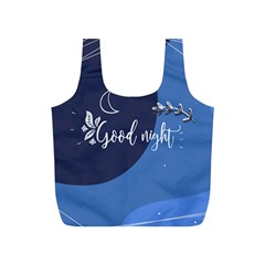 Background Good Night Full Print Recycle Bag (s) by Mariart