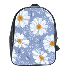 Chamomile Flower School Bag (large) by goljakoff
