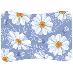 Chamomile Flower Velour Seat Head Rest Cushion by goljakoff