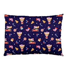 Cat Astro Love Pillow Case by designsbymallika