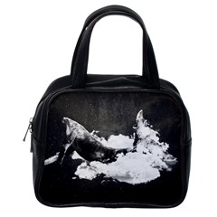 Whale Dream Classic Handbag (one Side) by goljakoff