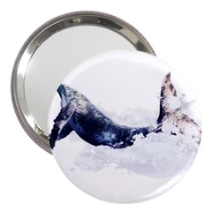 Blue Whale Dream 3  Handbag Mirrors by goljakoff