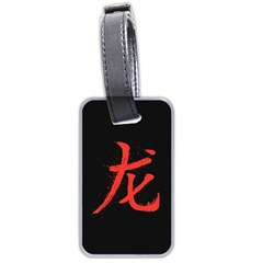 Dragon Luggage Tag (two Sides) by goljakoff