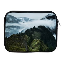 Mountain Landscape Apple Ipad 2/3/4 Zipper Cases by goljakoff