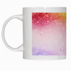 Rainbow Splashes White Mugs by goljakoff