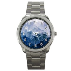 Blue Mountain Sport Metal Watch by goljakoff