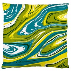 Vector Vivid Marble Pattern 13 Large Cushion Case (one Side) by goljakoff