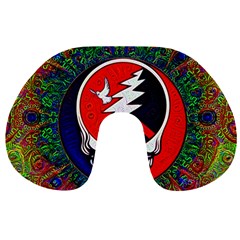 Grateful Dead - Travel Neck Pillow by Sapixe