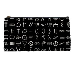 Hobo Signs Collected Inverted Pencil Case by WetdryvacsLair