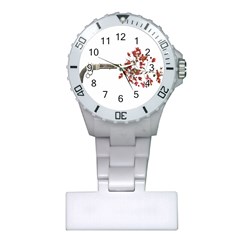 Love Concept Collage Artwork Plastic Nurses Watch by dflcprintsclothing