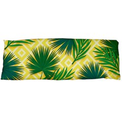 Yellow Tropical Pattern Body Pillow Case (dakimakura)