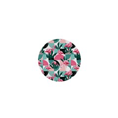 Beautiful Flamingo Pattern 1  Mini Buttons by designsbymallika