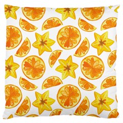 Oranges Love Standard Flano Cushion Case (one Side) by designsbymallika