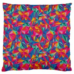 Abstract Boom Pattern Large Cushion Case (one Side) by designsbymallika