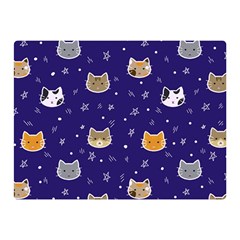 Multi Cats Double Sided Flano Blanket (mini)  by CleverGoods