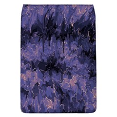 Purple And Yellow Abstract Removable Flap Cover (l) by Dazzleway