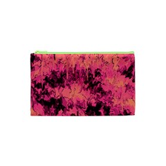 Pink Abstract Cosmetic Bag (xs)
