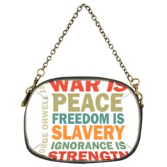 Orwell Chain Purse (two Sides) by Valentinaart