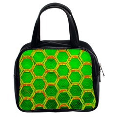 Hexagon Windows Classic Handbag (two Sides) by essentialimage