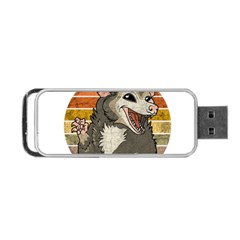 Possum - Be Urself Portable Usb Flash (one Side) by Valentinaart