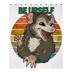 Possum - Be Urself Shower Curtain 60  X 72  (medium)  by Valentinaart