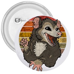 Possum  3  Buttons by Valentinaart