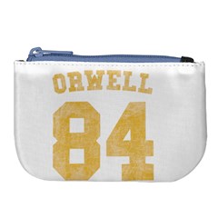 Orwell 84 Large Coin Purse by Valentinaart