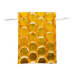 Hexagon Windows Lightweight Drawstring Pouch (m) by essentialimage