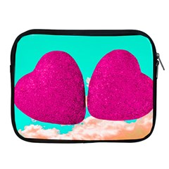 Two Hearts Apple Ipad 2/3/4 Zipper Cases by essentialimage