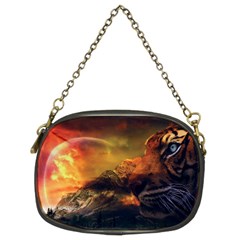 Tiger King In A Fantastic Landscape From Fonebook Chain Purse (two Sides) by 2853937