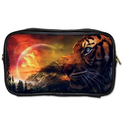 Tiger King In A Fantastic Landscape From Fonebook Toiletries Bag (two Sides) by 2853937