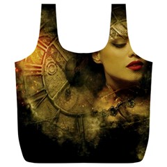 Surreal Steampunk Queen From Fonebook Full Print Recycle Bag (xxl) by 2853937