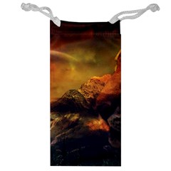 Tiger King In A Fantastic Landscape From Fonebook Jewelry Bag by 2853937