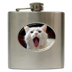 Wow Kitty Cat From Fonebook Hip Flask (6 Oz)