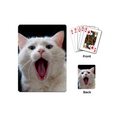 Wow Kitty Cat From Fonebook Playing Cards Single Design (mini) by 2853937