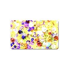 Sequins And Pins Magnet (name Card) by essentialimage