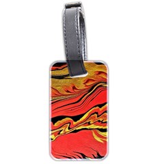 Warrior Spirit Luggage Tag (two Sides) by BrenZenCreations