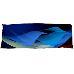 Flower Background Blue Design Body Pillow Case (dakimakura) by Dutashop